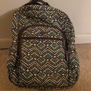 Vera Bradley tech backpack in rain forest